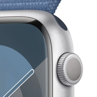 Apple Watch Series 9 45mm Zilver Aluminium