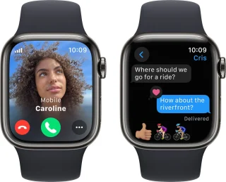Apple Watch Series 9 GPS + Cellular 41mm Graphite Stainless Steel
