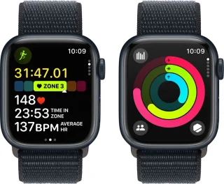 Apple Watch Series 9 GPS + Cellular 41mm Midnight