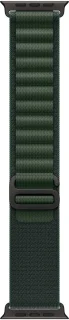 Apple Watch Ultra 2 49mm Black Titanium Dark Green Alpine Loop Medium