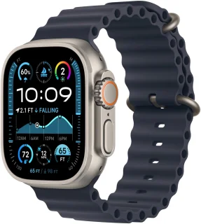Apple Watch Ultra 2 49mm Natural Titanium Navy Ocean
