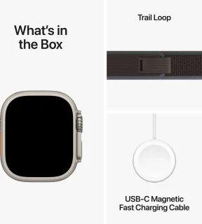 Apple Watch Ultra 2 49mm Titanium Blue/Black Trail Loop GPS + Cellular