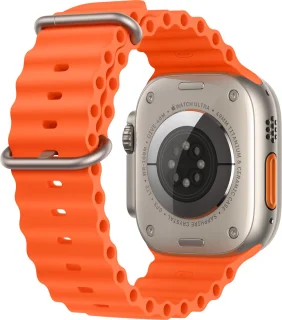 Apple Watch Ultra 2 49mm Titanium - Orange Ocean Band