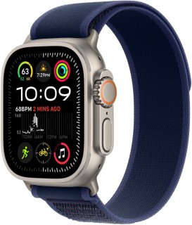 Wat vinden we goed aan de Apple Watch Ultra 2 GPS + Cellular 49mm Natural Titanium Blue Trail Loop M/L