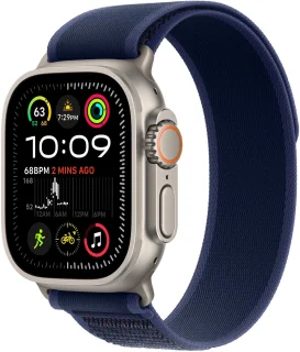 Apple Watch Ultra 2 GPS + Cellular 49mm Natural Titanium Blue Trail Loop M/L