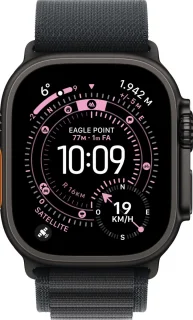 Apple Watch Ultra 3 49 mm Black Titanium - Black Alpine Loop L