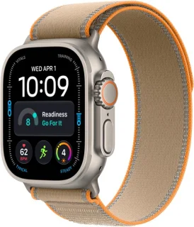 Apple Watch Ultra 4 49mm naturel (beige nylon band M/L)