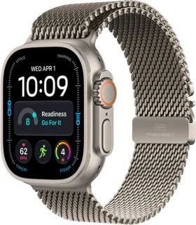 Apple Watch Ultra 4 49mm naturel Milanese Loop M
