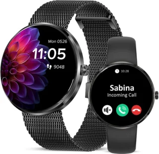 Avalue dames smartwatch zwart