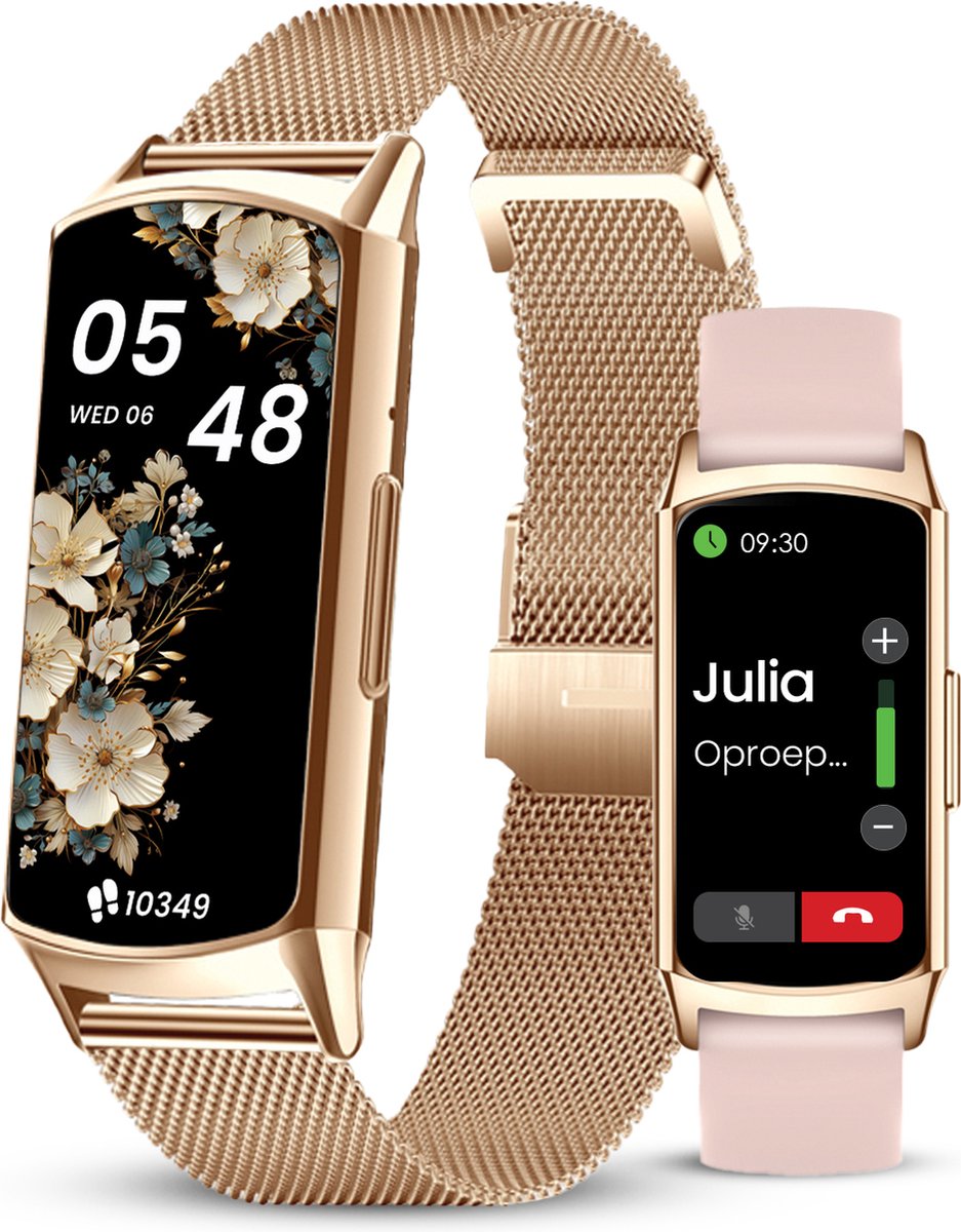 De Avalue Luxe AMOLED Dames Smartwatch in één oogopslag