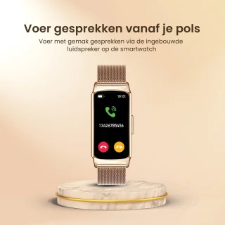 Avalue Luxe AMOLED Dames Smartwatch