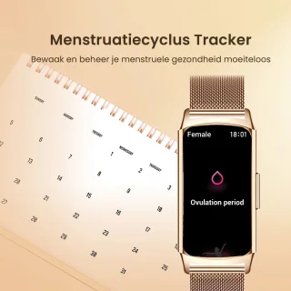 Avalue Luxe AMOLED Dames Smartwatch