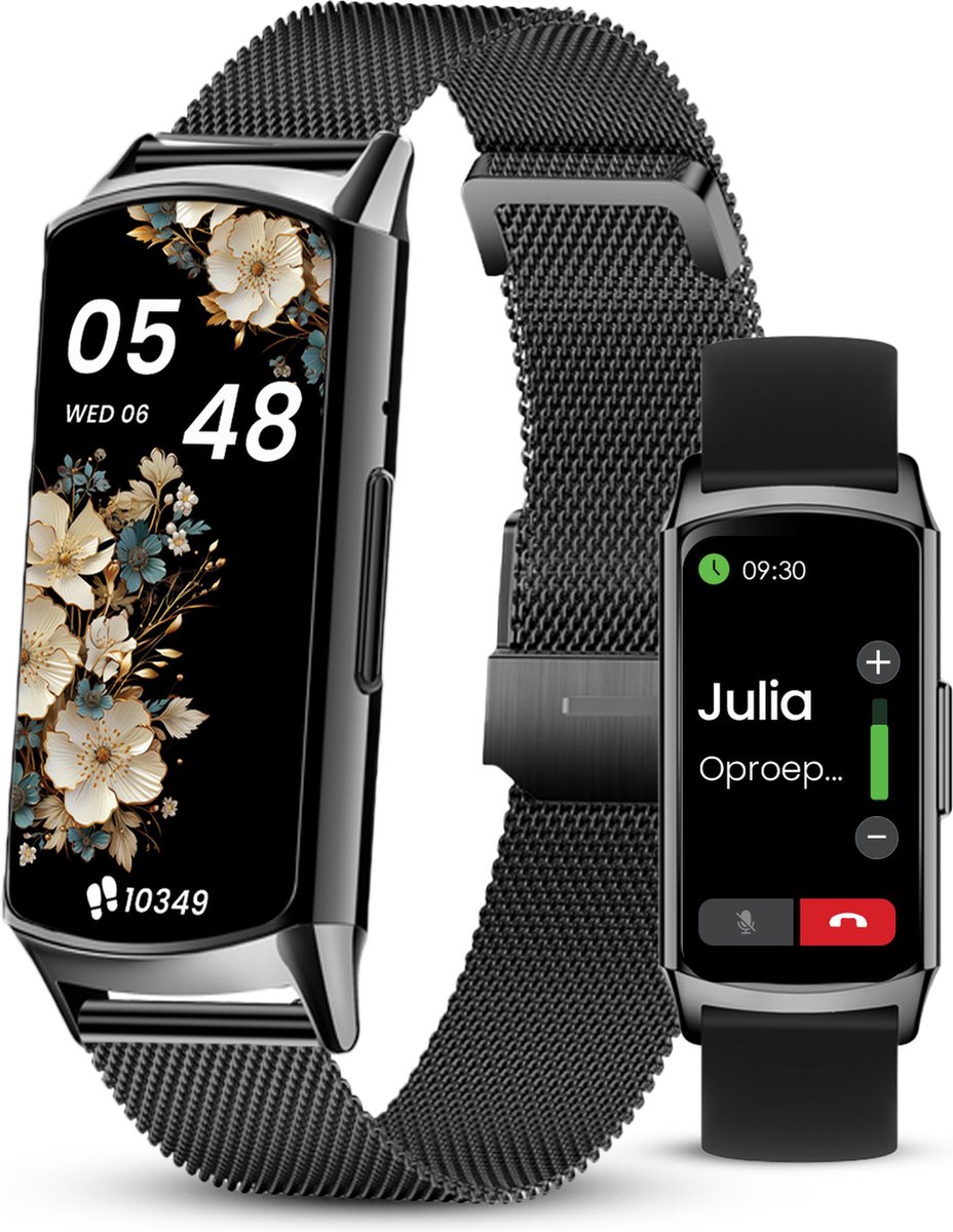 De Avalue Luxe AMOLED Smartwatch Dames in één oogopslag