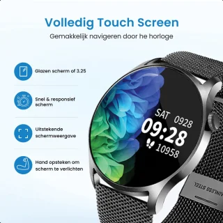 AVALUE Smartwatch Dames Horloge met Extra Bandje