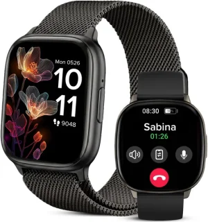 Avalue Smartwatch Zwart