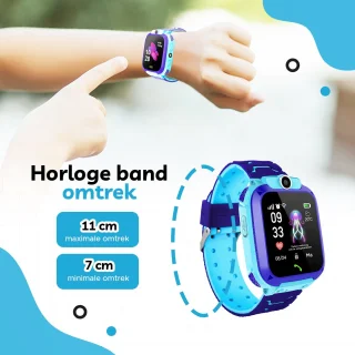 AyeKids Kinder Smartwatch Blauw inclusief Simkaart