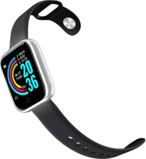 Belesy Base Smartwatch 1,3 inch Zilver Zwart