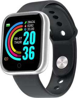 Belesy Base Smartwatch 1,3 inch Zilver Zwart