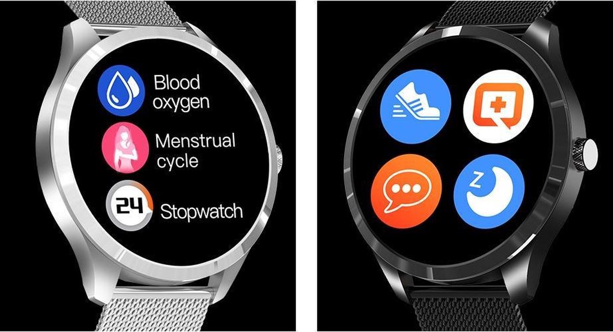Belesy BQSiRgPk Pro Smartwatch Goud