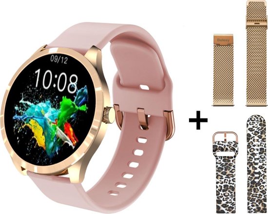 Belesy BQSiRgPk Pro Smartwatch Goud