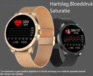 Belesy BQSiRgSk Pro Skull Smartwatch Rose Goud