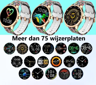 Belesy BQSiRgSk Pro Skull Smartwatch Rose Goud