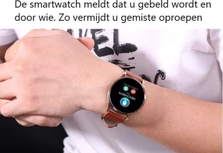 Belesy BQSiZiPk Limited Edition Smartwatch Zilver Roze