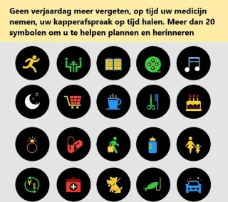 Belesy BQSiZiPk Smartwatch - Dames & Heren - Zilver & Roze