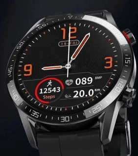 Belesy Contact Smartwatch Dames Heren Zilver Staal