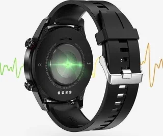 Belesy Contact Smartwatch Dames Heren Zilver Staal