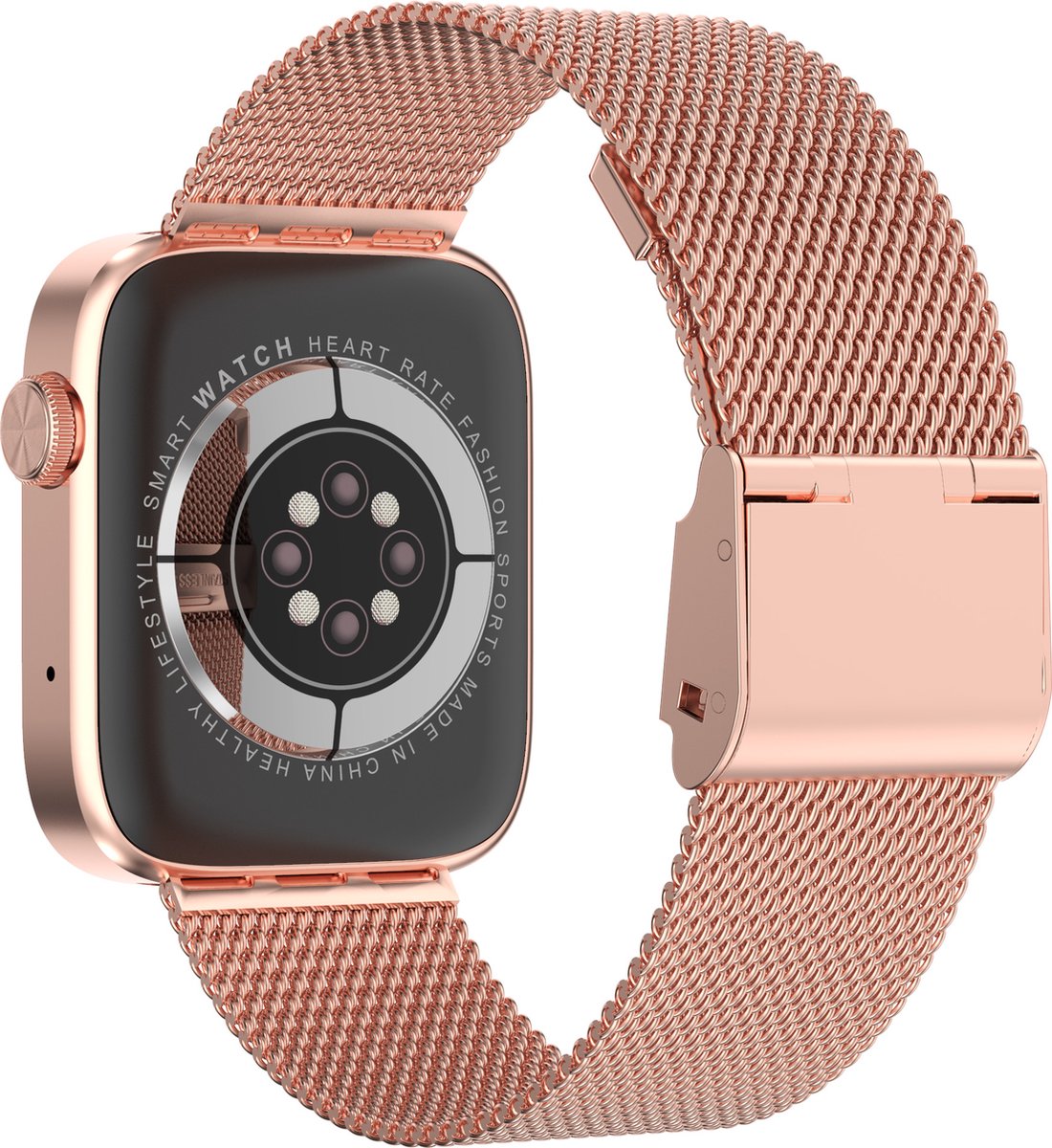 Belesy DATURA Smartwatch Goud Milanees