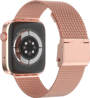 Belesy DATURA Smartwatch Goud Milanees