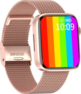 Belesy DATURA Smartwatch Goud Milanees