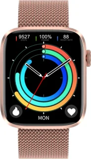 Belesy DATURA Smartwatch Goud Milanees