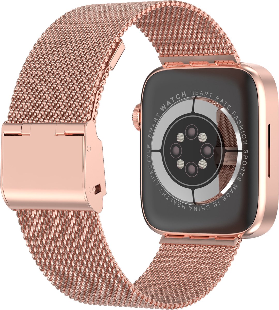 Belesy DATURA Smartwatch Goud Milanees