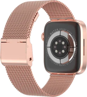 Belesy DATURA Smartwatch Goud Milanees