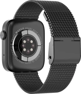 Belesy DATURA Smartwatch Zwart Milanees