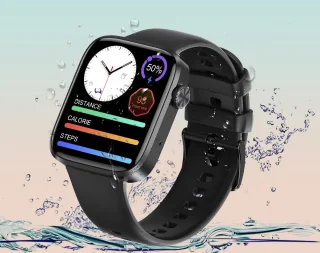 Belesy DATURA Smartwatch Zwart Milanees