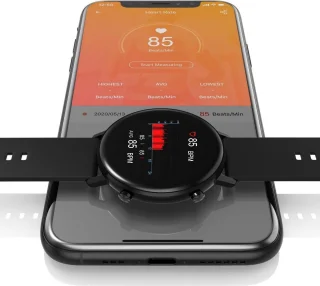 Belesy Eighteen Smartwatch Milanees Staal Goud