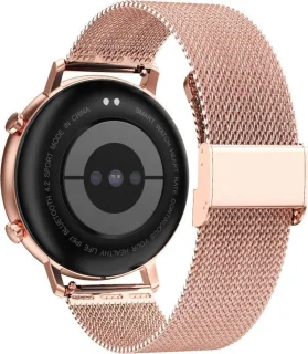 Belesy Eighteen Smartwatch Milanees Staal Goud