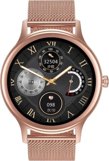 Belesy Graceful Smartwatch Dames Staal Goud