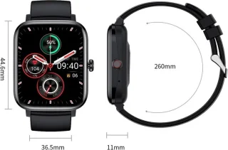 Belesy HEAVEN Smartwatch Zwart 1.85"