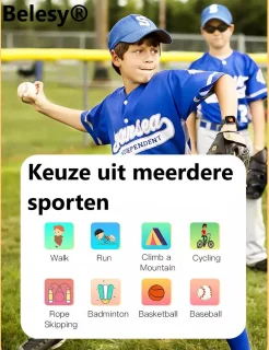 Belesy Humble Kinder Smartwatch Paars Siliconen