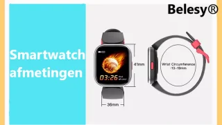 Belesy Humble Kinder Smartwatch Paars Siliconen