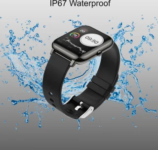 Belesy HUNDRED Smartwatch 1.3 inch siliconen band