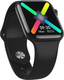 Belesy Immune Smartwatch Zwart Siliconen 1.54 inch