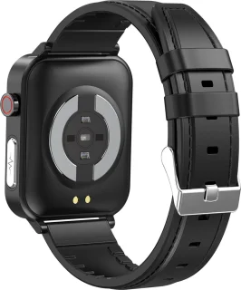 Belesy INTELLIGENT Smartwatch Leer Zwart 1.70 inch