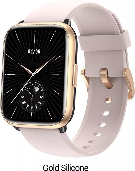 Belesy LAOS Smartwatch Rosegoud Siliconen