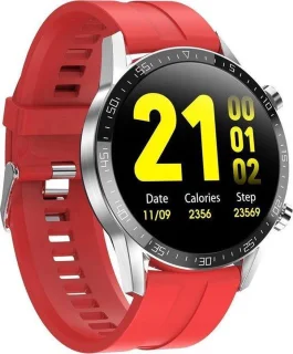 Belesy Link Smartwatch Unisex Zilver Siliconen 1.4 inch