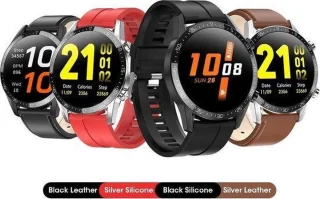 Belesy Link Smartwatch Unisex Zilver Siliconen 1.4 inch